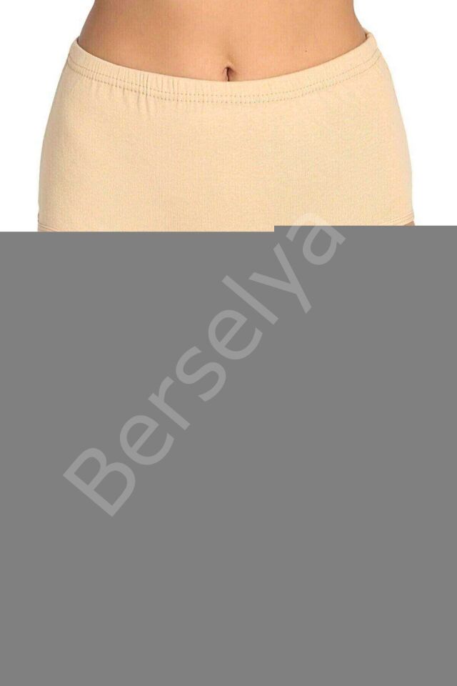 3 Adet Tutku Kadın Yüksek Bel Bato Kalın Lastik Külot S7