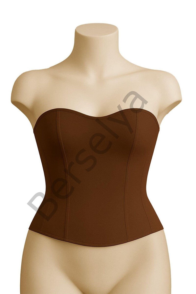 Kahve Mı Emay 9155 Terletici Büstiyer KAHVE - XXL