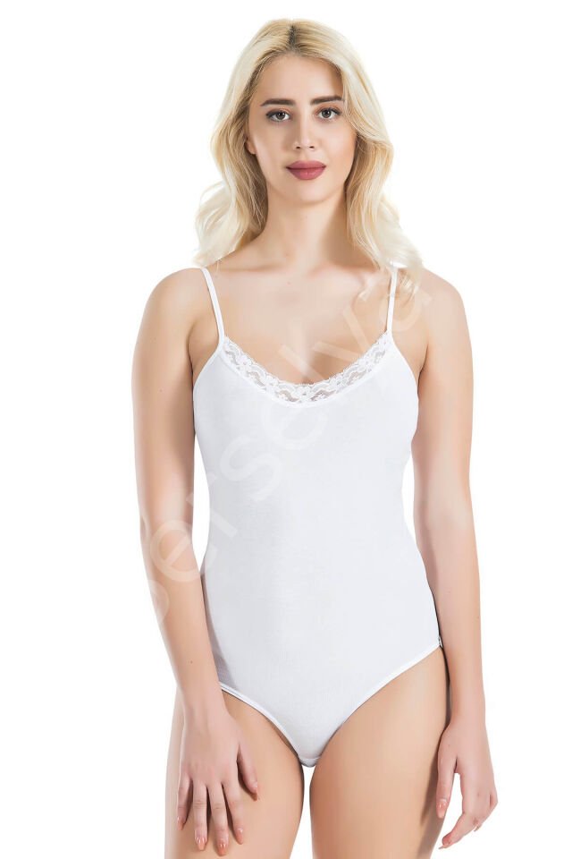 Dantelli Çıtçıtlı Kadın Body 311
