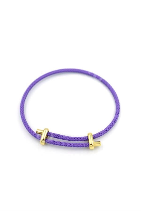 İp Bileklik - Mor