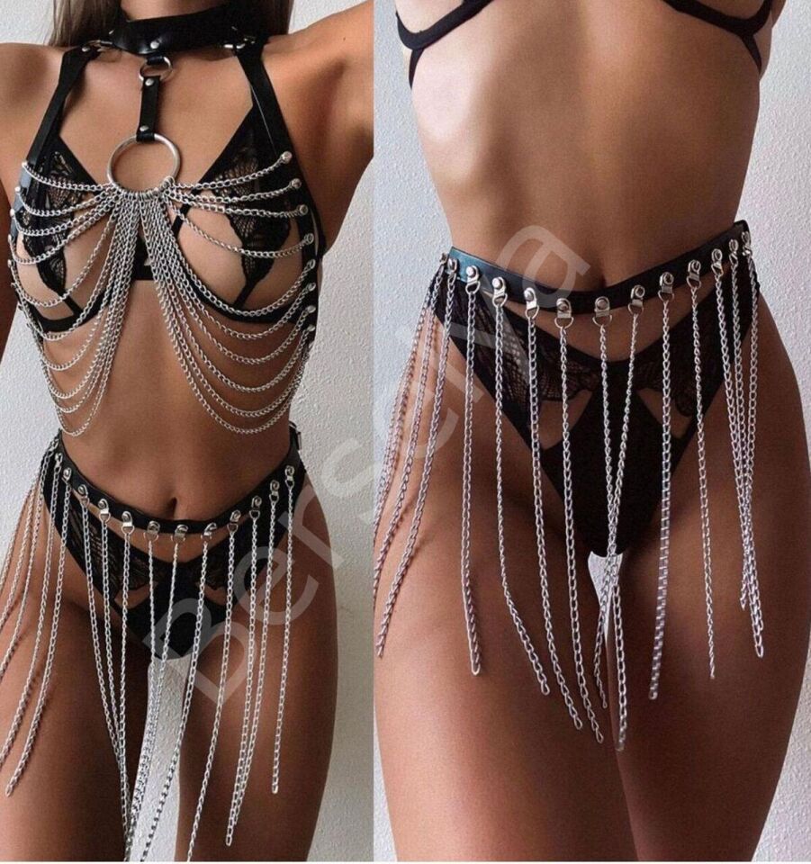 Bel Altı Zincirli Sexy Kadın Aksesuarı 1008-62-1