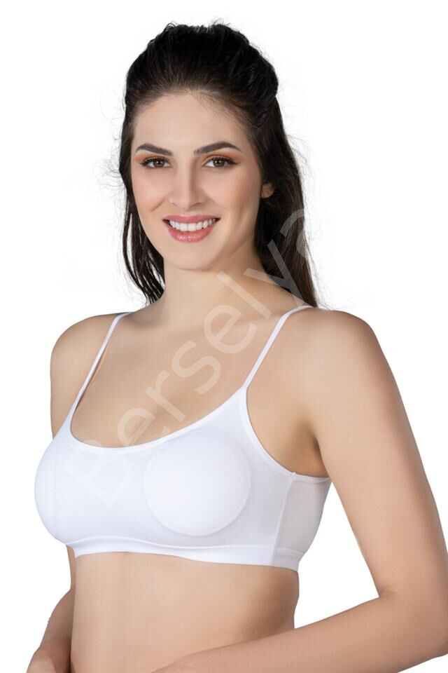 Beyaz Emay 1425 Modal Cotton Pedli Büstiyer