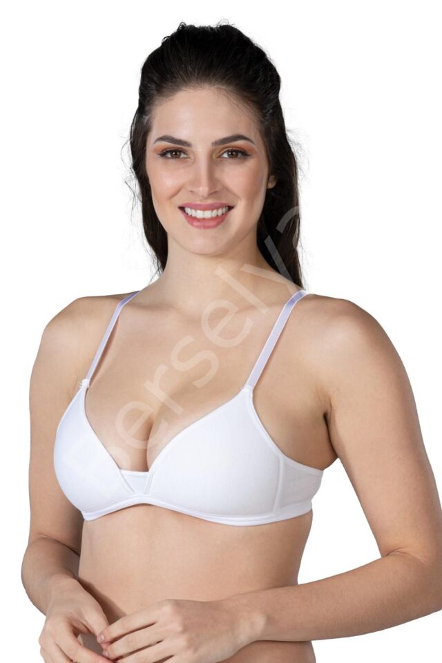 Beyaz Mı Emay 1417 Modal Cotton Kaplı Sütyen