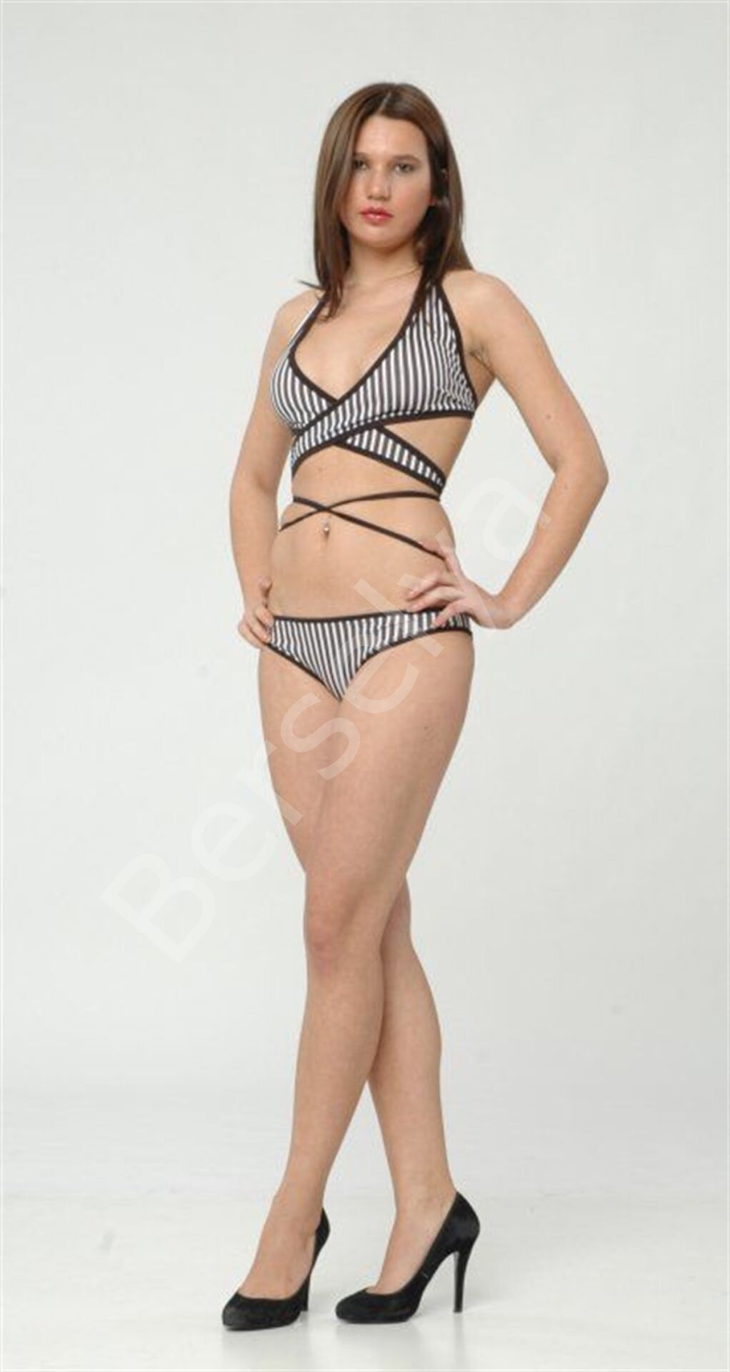 Terry Pau Tp091276 Seksi Çizgili Takım