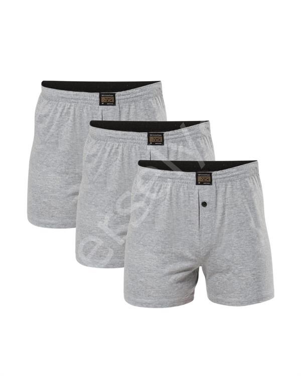 Huma One Erkek  Havlu Bel Düz Boxer 2174 3 Adet