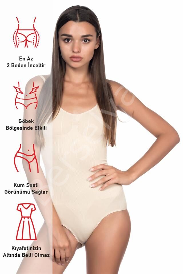Ten Emay 1924 Soft Kalın Askıllı Çıtçıtlı Body