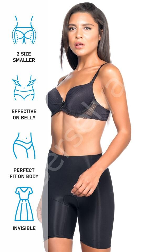 Siyah Emay 2800 Double Boxer Lazer Korse