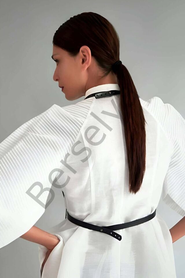 Gömlek Üzeri Deri Aksesuar, Şık Deri Harness - Brf601