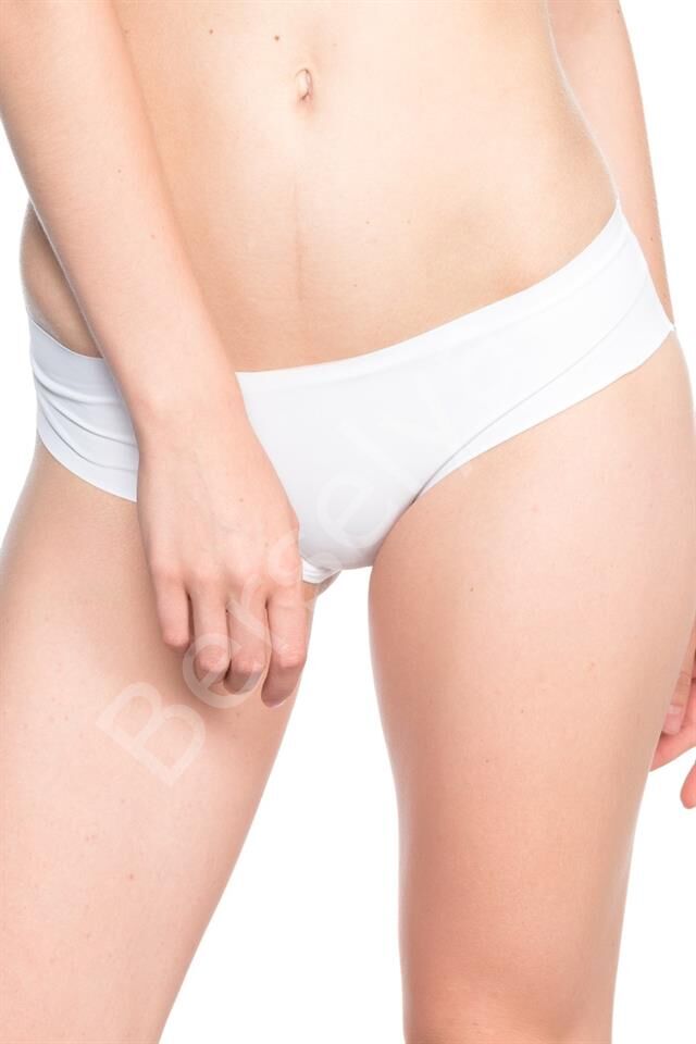 Beyaz Emay 2818 Slip Külot Lazer Korse