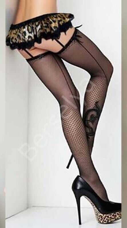 Leopar Desenli Mini Etek