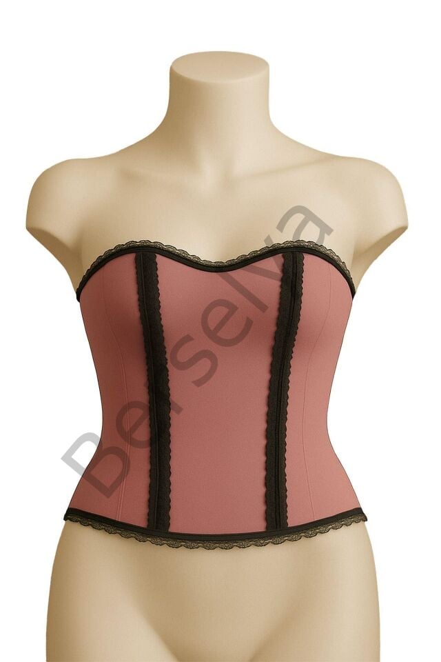 Pembe Mı Emay 9155 F Fırfırlı Terletici Büstiyer