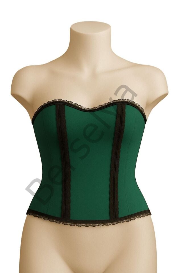 Yeşil Mı Emay 9155 F Fırfırlı Terletici Büstiyer