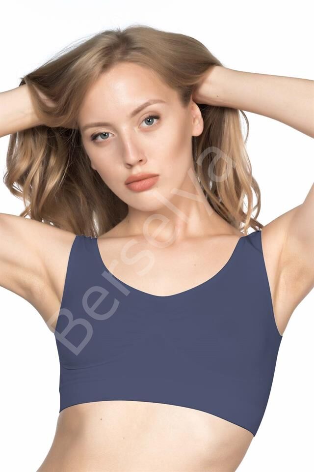 Antrasit Mı Emay 4005 Soft Kalın Askı Büstiyer