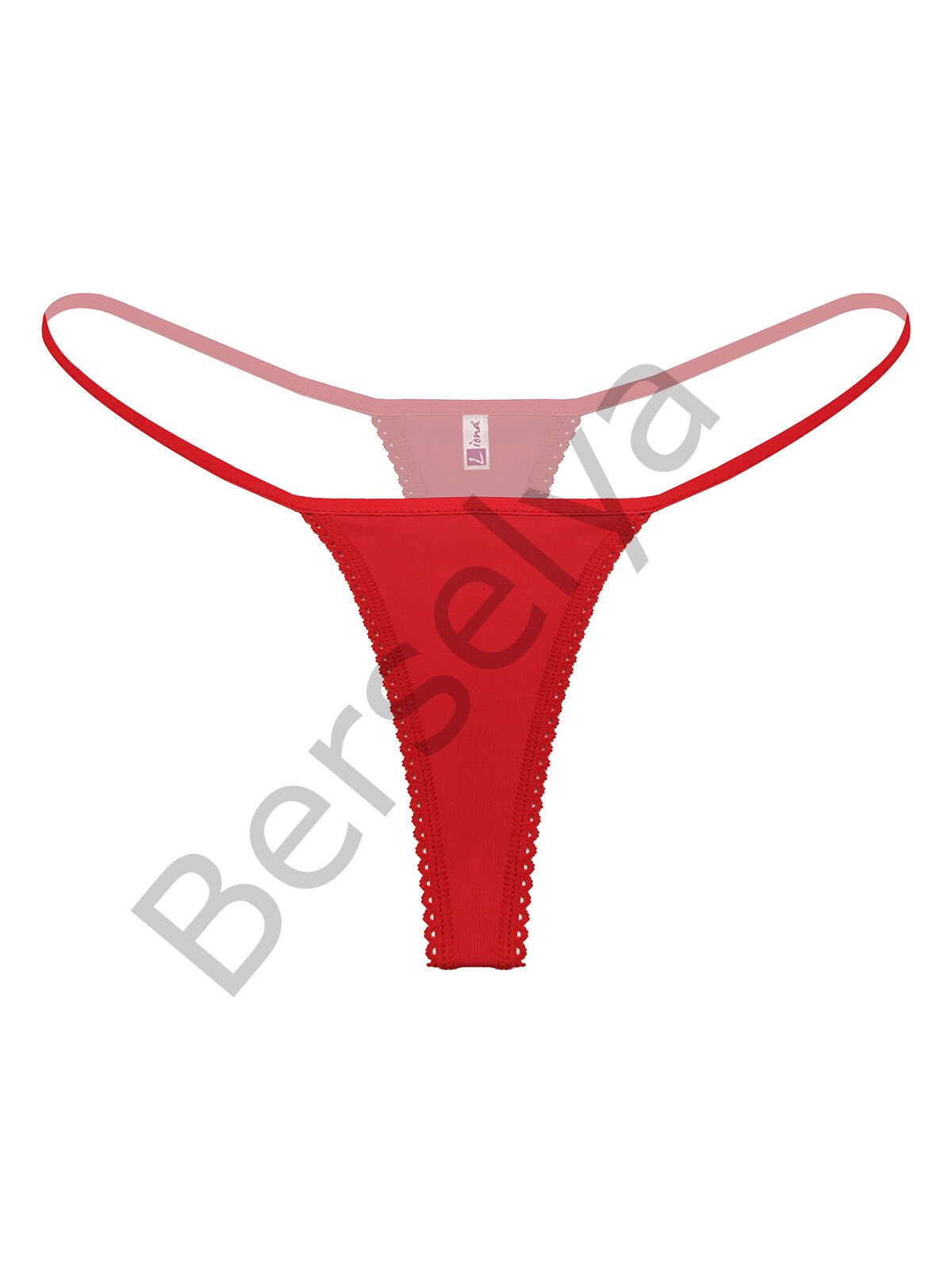 Kırmızı Fantazi Giyim Kadın Fantezi String